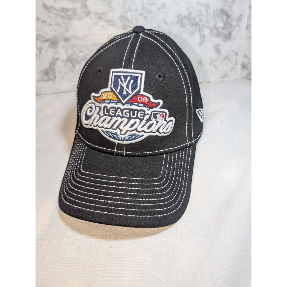 New York Yankees 2009 League Champions New Era 39Thirty Flex Fitted OSFM Hat Cap